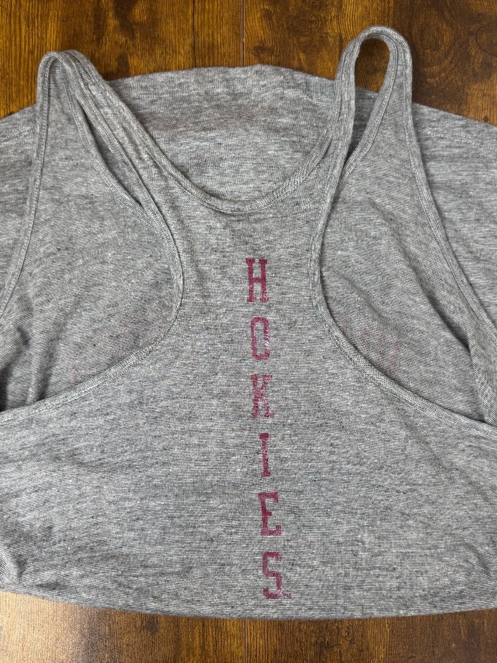 Virginia Tech Hokies Racer Back Tank Top, size 2XL